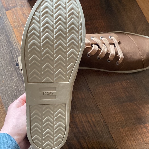 NWT Toms Botas Cupsole toffee youth boots size 6 - Picture 6 of 6